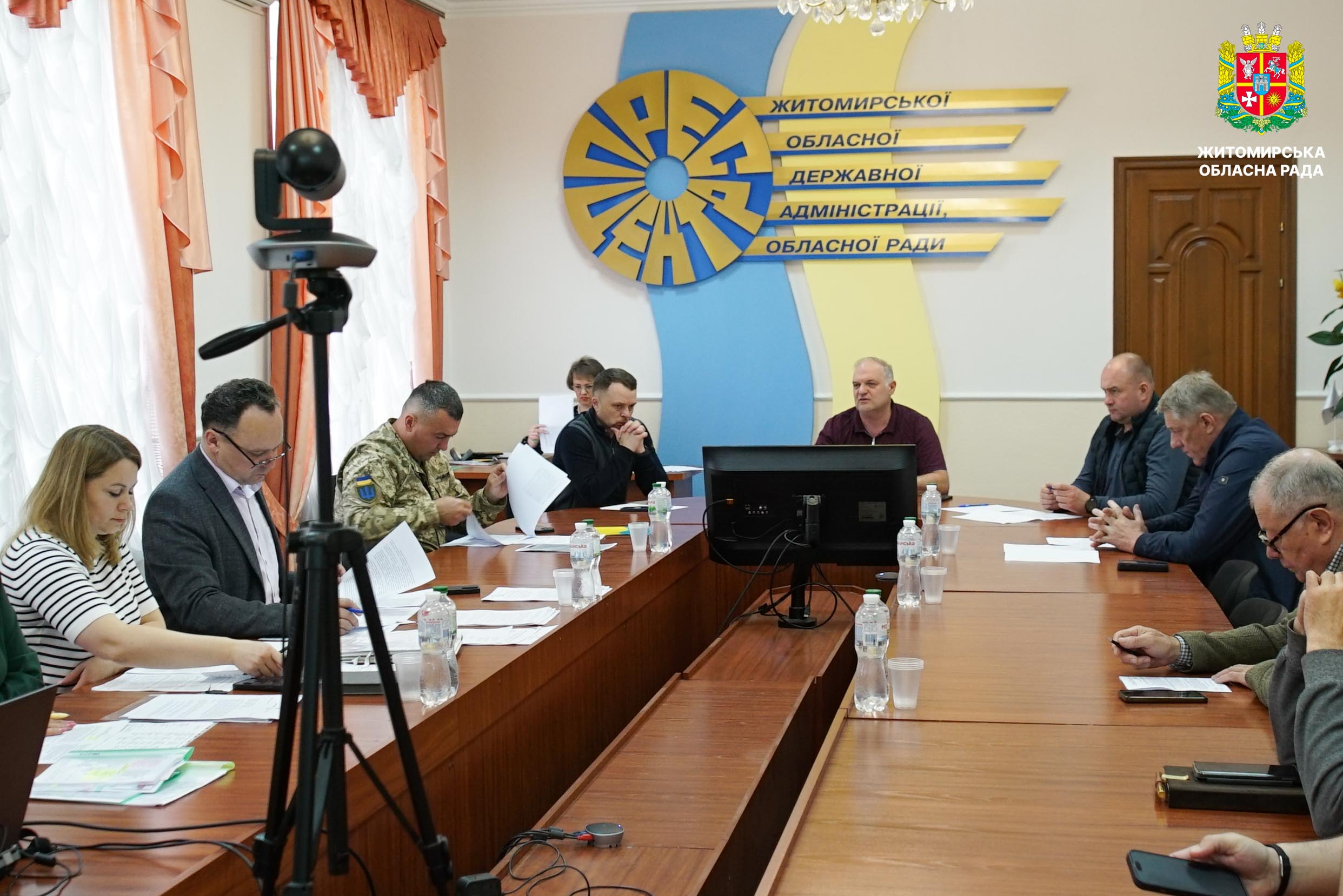 У Житомирі відбулося засідання постійних комісій з питань екології та соціально-економічного розвитку регіону