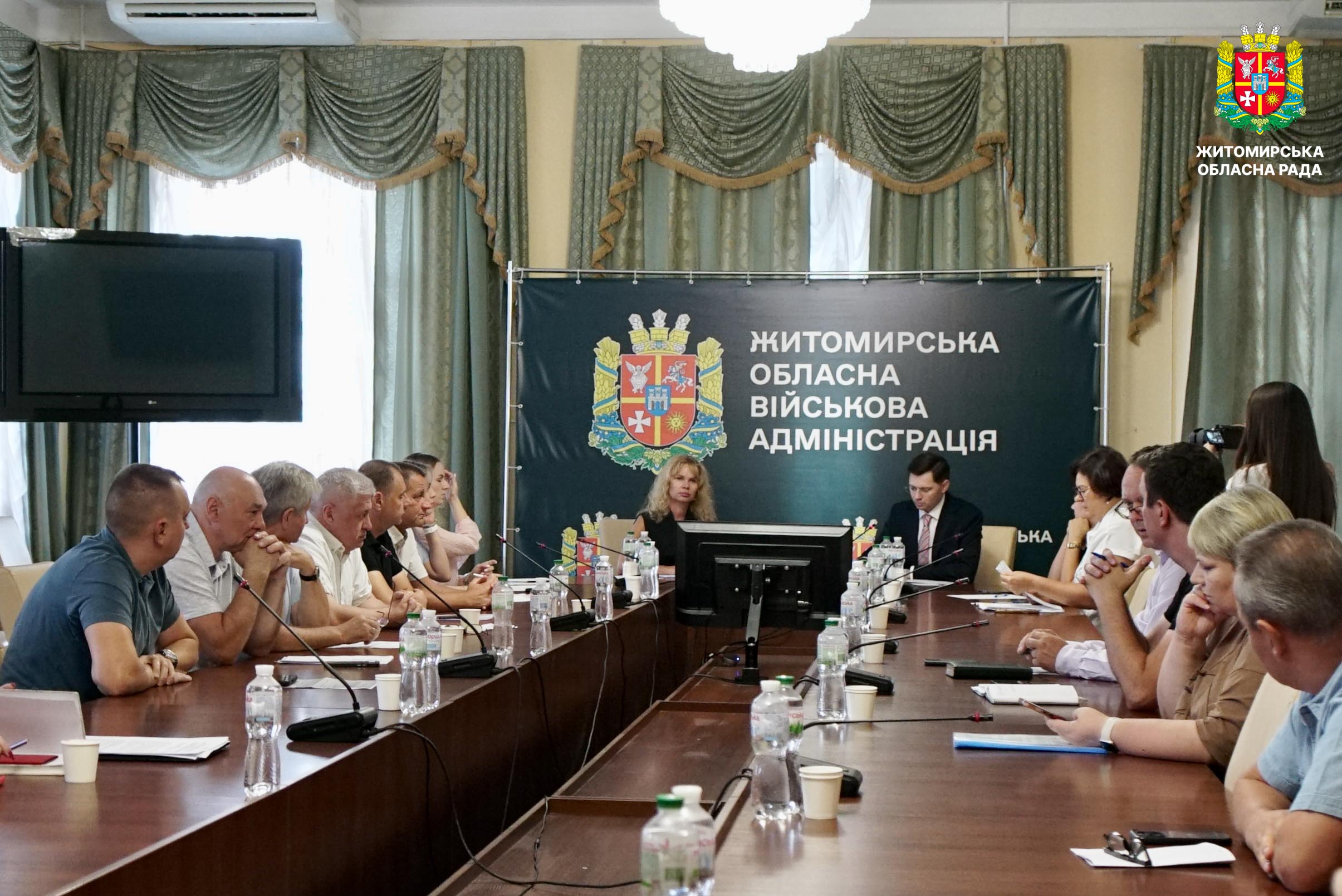 На Житомирщині обговорили готовність медичних закладів  до осінньо-зимового періоду