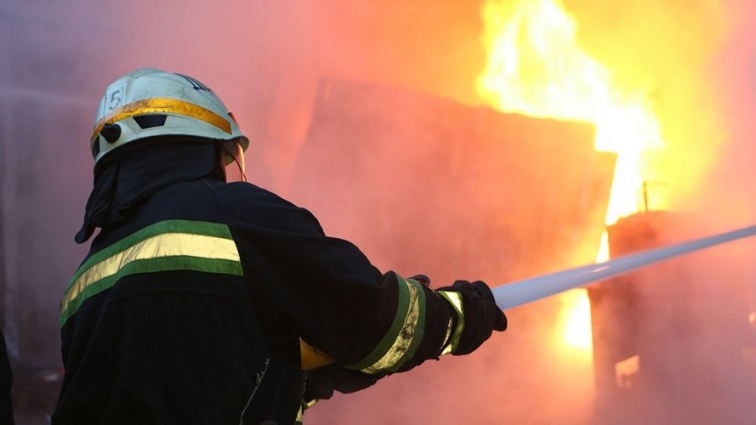 На Житомирщині сталася пожежа у господарській будівлі: вогнем знищено 3 тонни сіна