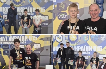 Юні борці Житомирщини — призери чемпіонату України U15 з греко-римської боротьби