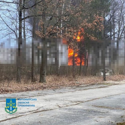 На Житомирщині внаслідок нічної атаки дронами-камікадзе пошкоджений житловий будинок та виробниче устаткування об’єкта важливої інфраструктури