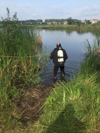 У Радомишлі на водоймі втопився 32-річний чоловік (ФОТО)