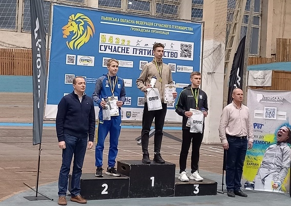 Спортсмени області вибороли ряд нагород на чемпіонаті України з сучасного п’ятиборства