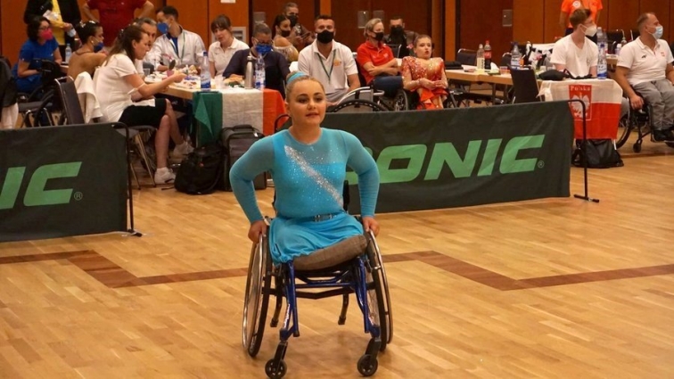 Науменко Софія здобула золото у міжнародних змаганнях зі спортивних танців на візках