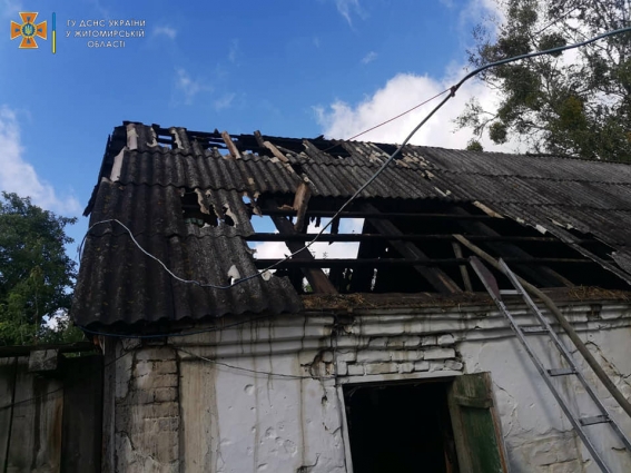 На Житомирщині за минулу добу фахівці ДСНС ліквідували три пожежі (ФОТО)