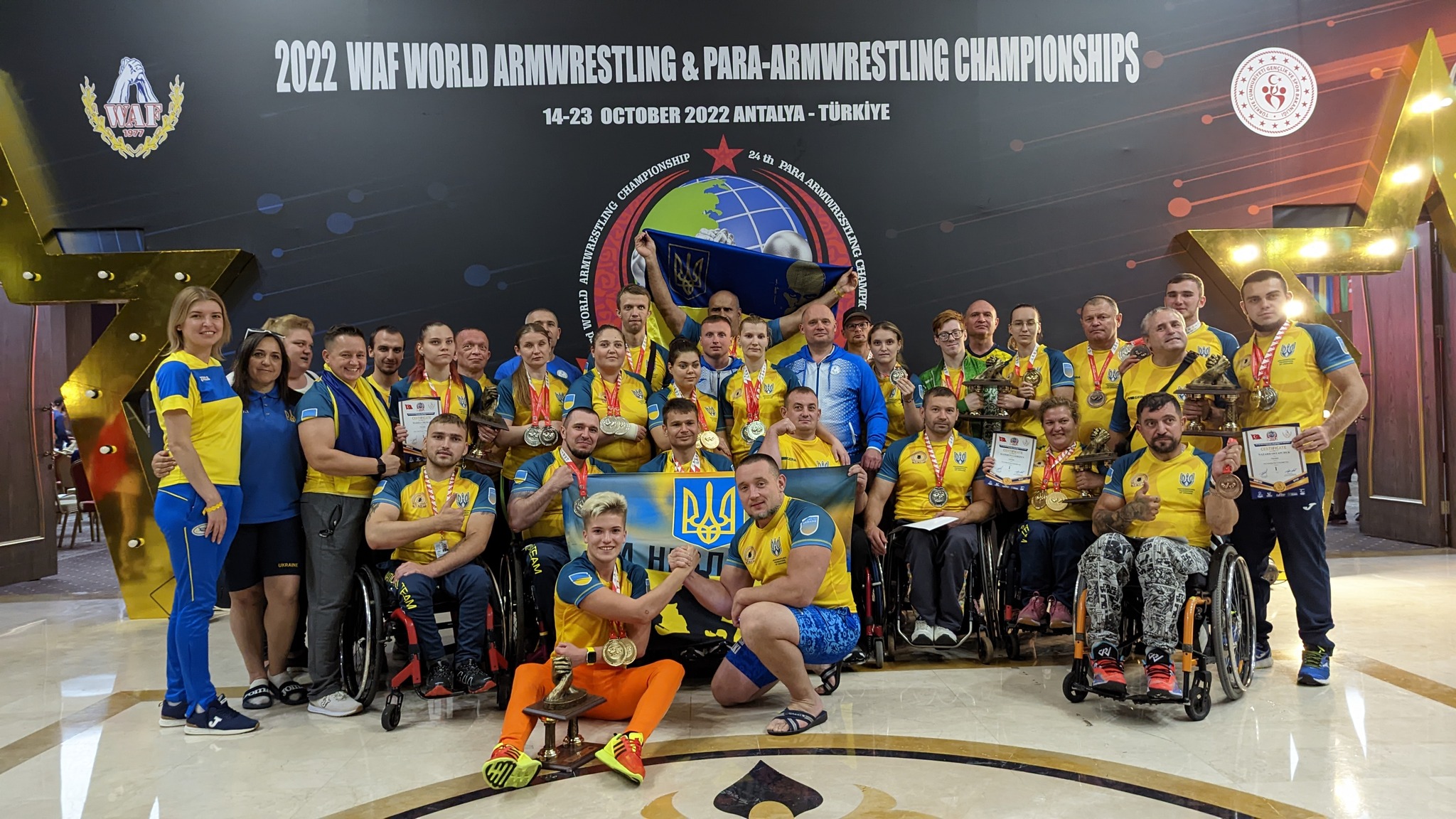 Спортсмени Житомирщини здобули призові місця на Чемпіонаті світу з пара-армрестлінгу (ФОТО)