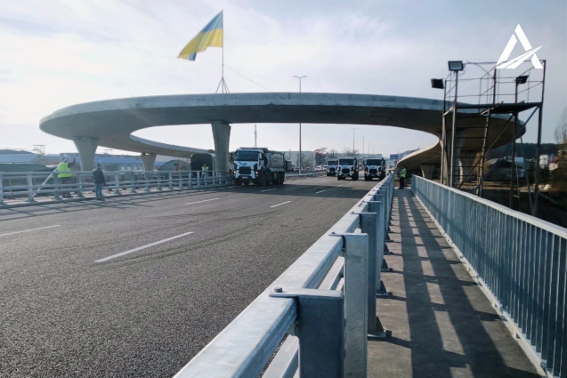 Відкрито обидва проїзди мосту на трасі М-06 Київ – Чоп у Стоянці (ФОТО)