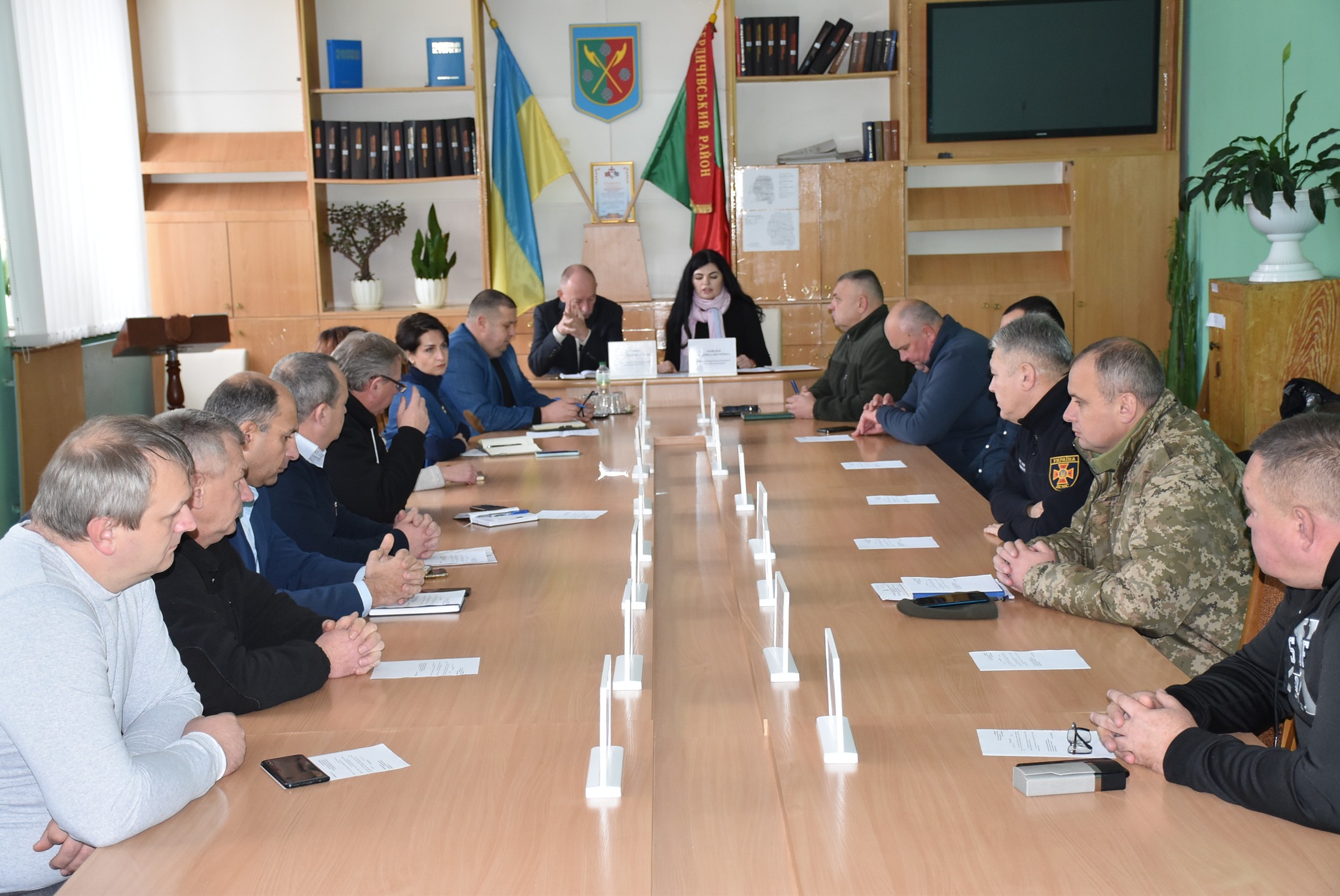 У Бердичівській районній військовій адміністрації провели розширену нараду: подробиці (ФОТО)