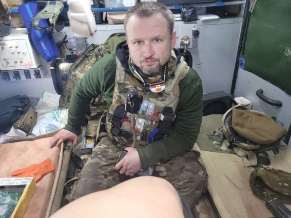 Медик 95-ї окремої десантно-штурмової бригади розповів про роботу на передовій