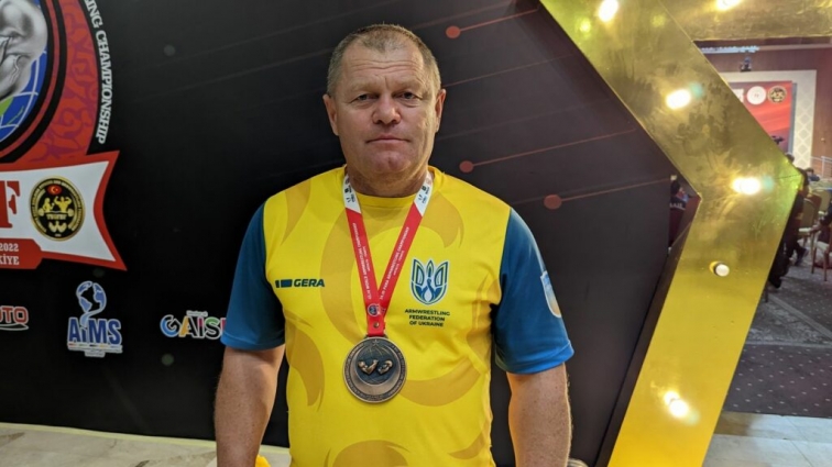Генадію Данюку присвоєно звання майстра спорту України міжнародного класу з пара-армрестлінгу