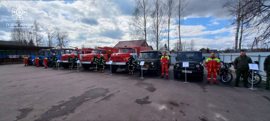 Рятувальники провели огляд лісових пожежних станцій щодо їх готовності до пожежонебезпечного періоду (ФОТО)
