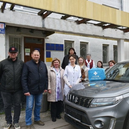 На Житомирщині 8 закладів охорони здоров’я забезпечені автомобілями від UNICEF