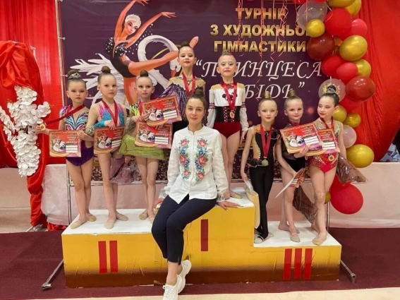 Гімнастки Житомирщини вибороли призові місця на всеукраїнських змаганнях
