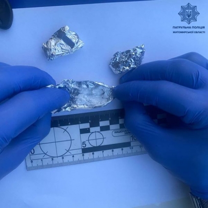 У Житомирі та районі патрульні виявили 15 випадків зберігання громадянами наркотичних речовин (ФОТО)