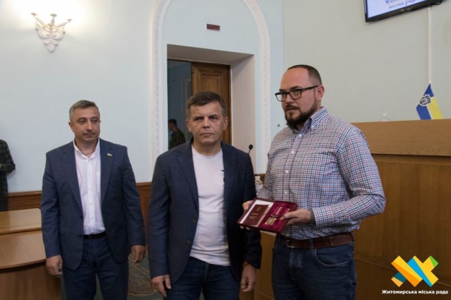У Житомирі орденом «За заслуги» II ступеня нагороджено ректора «Житомирська політехніка» Віктора Євдокимова