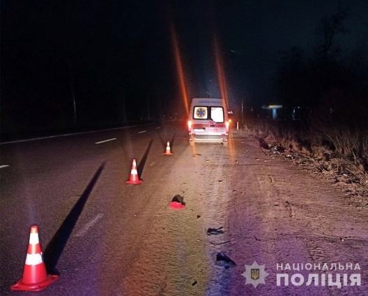 Неподалік Оліївки в ДТП постраждав велосипедист, чоловік в лікарні