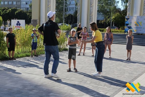 У Житомирі відбувся квест для дітей «Вільні та незалежні» до Дня Незалежності України (ФОТО)