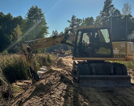 У філіях Столичного лісового офісу триває реалізація масштабного проєкту з розбудови мережі лісових доріг
