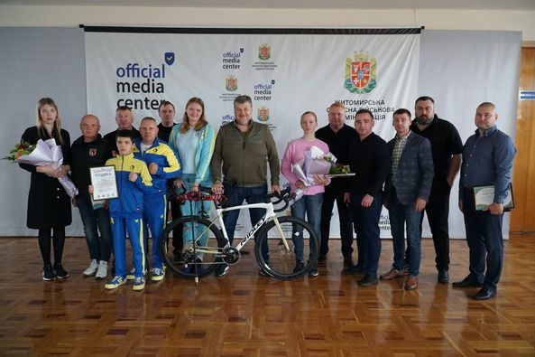 У Житомирі нагородили спортсменів та спортивні відділення області за зайняті призові місця (ВІДЕО)