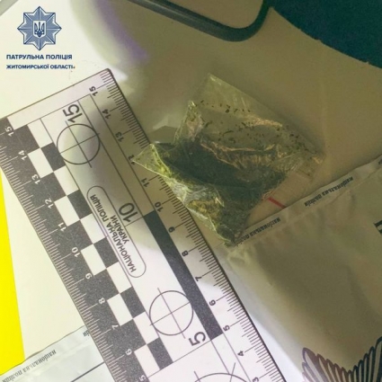 У Житомирі ТОРівці виявили у громадян, ймовірно, наркотичні речовини
