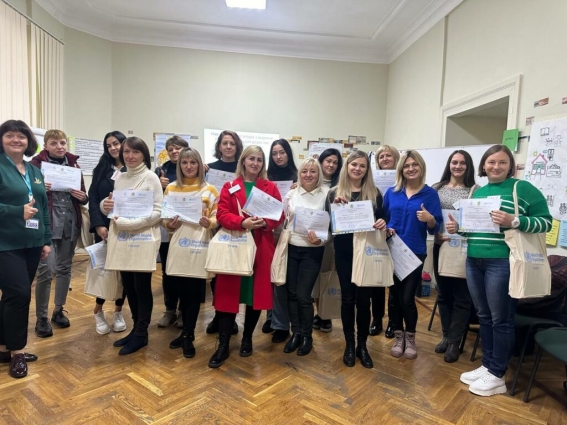 У Житомирі завершилося навчання фасилітаторів з ведення групового курсу управління стресом для дорослих «Самодопомога Плюс» (ФОТО)