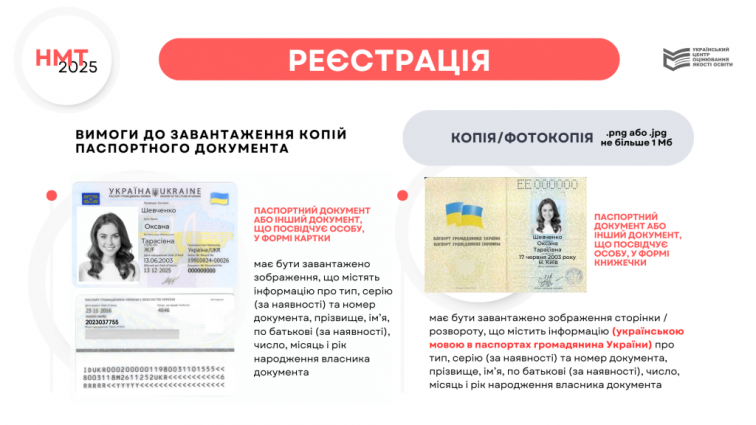 НМТ 2025: що необхідно знати та як пройти процедуру реєстрації