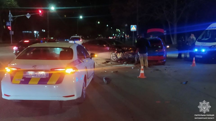 З початку року на Житомирщині сталося 911 ДТП