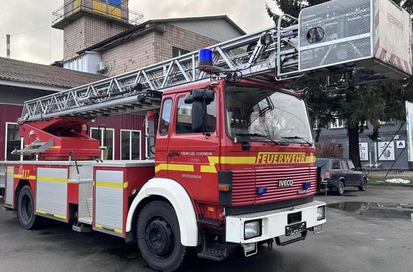 Звягель отримав новий пожежний автомобіль від Німеччини