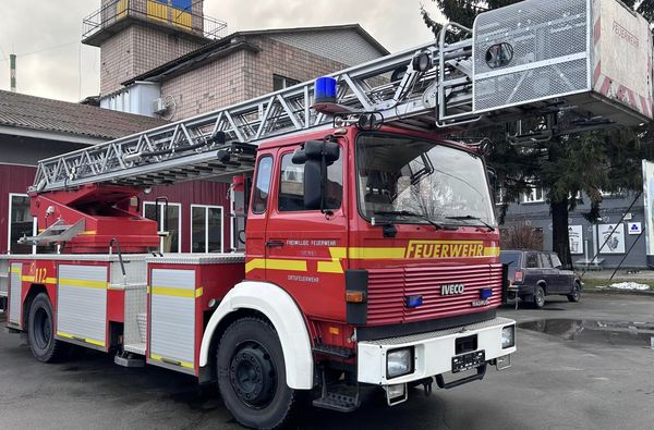 Звягель отримав новий пожежний автомобіль від Німеччини