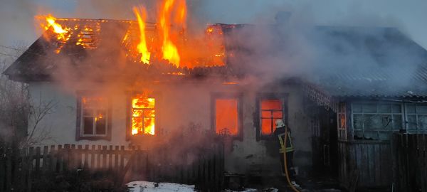 В Овруцькій громаді під час пожежі загинула жінка (ФОТО)