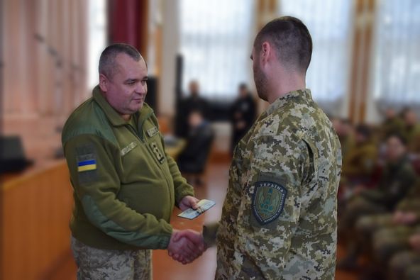 У Житомирі відзначено 27 прикордонників, які боронили Україну на Сході
