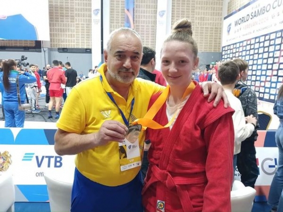 Спортсменка Житомирщини Валерія Бірюченко здобула «бронзу» на Кубку світу з боротьби самбо