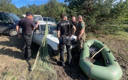 На території Малинської громади виявлено факти незаконної риболовлі