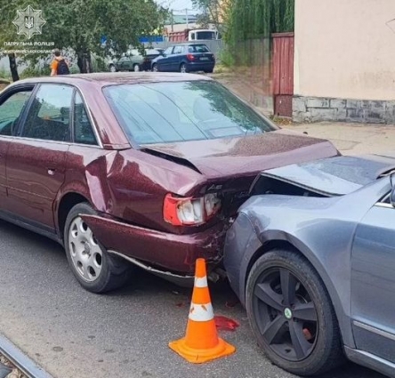 У Житомирі розшукали п'яного водія, який вчинив ДТП та покинув місце автопригоди