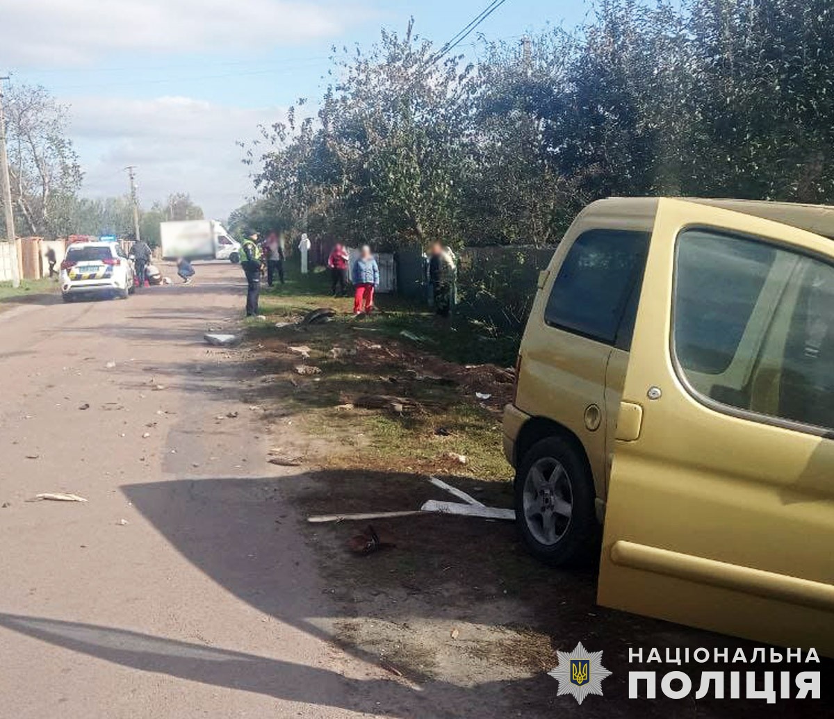 Справу про ДТП з тяжким травмуванням 9-річної дитини у Гришковецькій громаді передали до суду