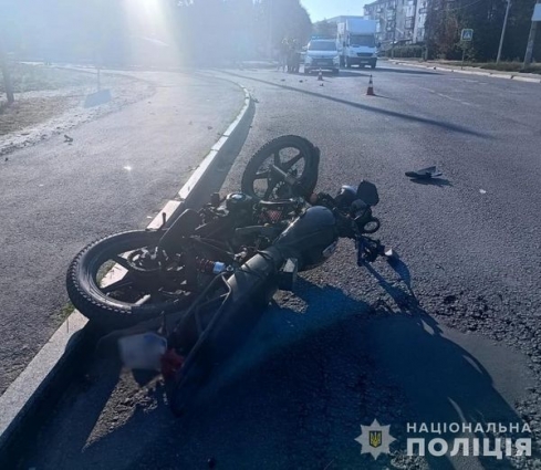 У Звягелі в ДТП травми отримали водій та пасажир мотоцикла