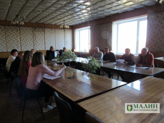 Бюджетна комісія Малинської міськради обговорила зміни тарифів на воду та водовідведення