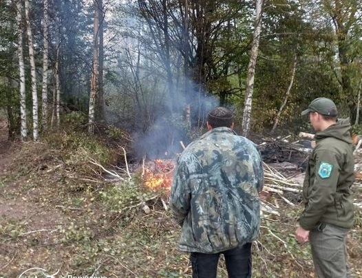 У Романівській громаді притягнуто до відповідальності палія порубкових решток