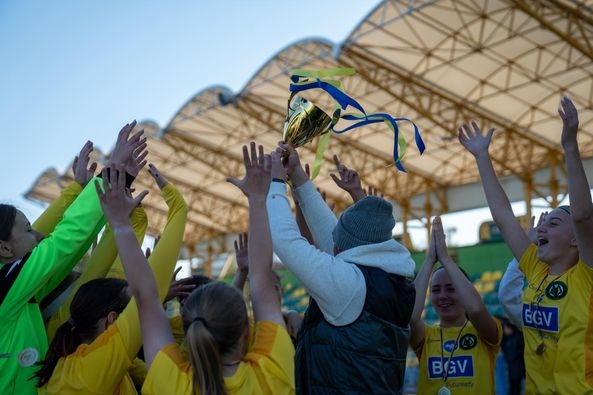 У Житомирі вручили нагороди чемпіонам області серед дівочих/жіночих футбольних команд