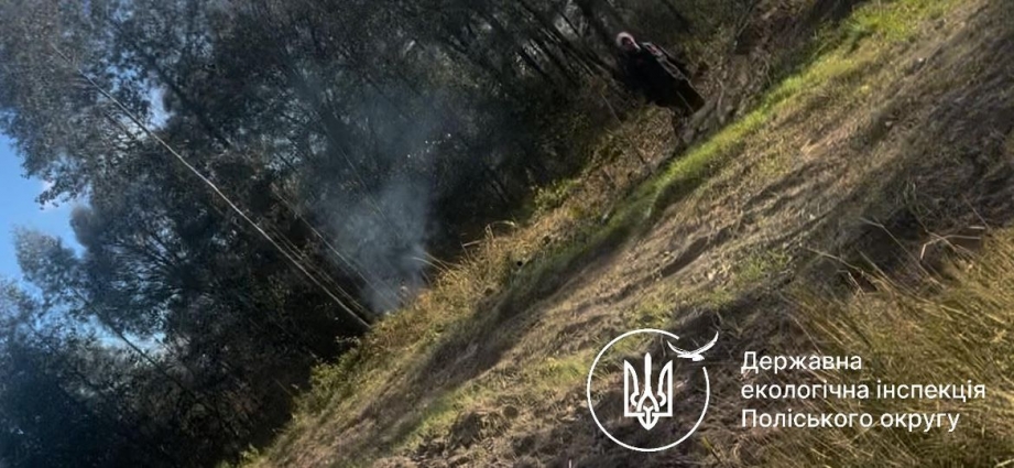 В Оліївській громаді порушника оштрафовано на 3 тис. грн. за спалювання рослинності