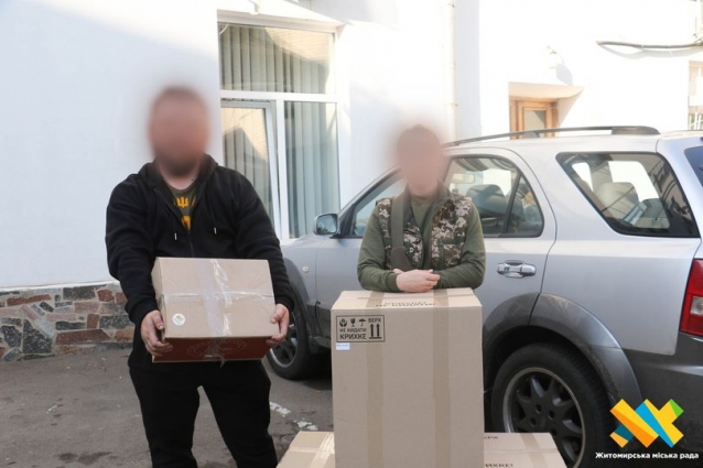 Житомирська громада передала на фронт 20 безпілотників мультироторного типу із системою донаведення