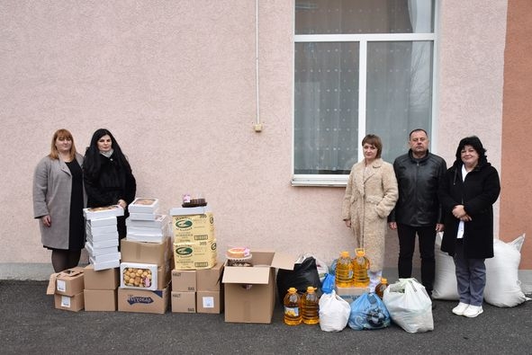 Пораненим військовим, які лікуються в бердичівській лікарні доставлено партію харчових продуктів