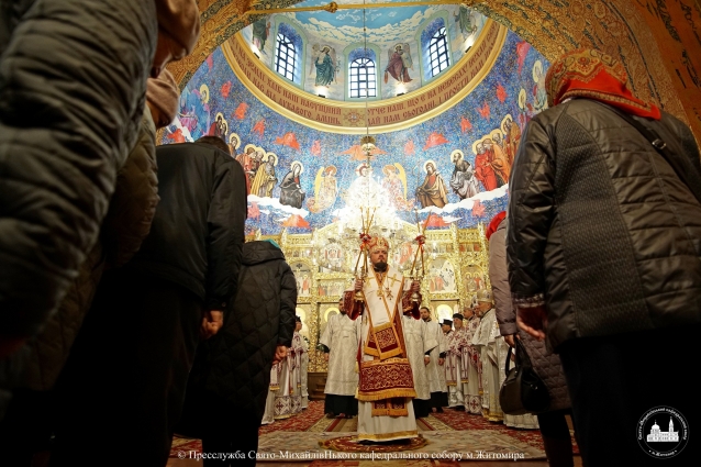 Житомирському Свято-Михайлівському кафедральному собору виповнилося 168 років