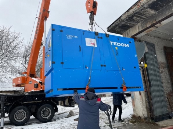 Когенераційна установка від Американських партнерів уже в Звягелі