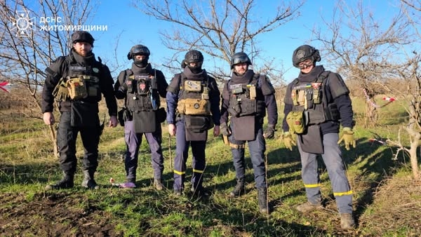 На Житомирщині піротехніки знищили понад 4 тис. вибухонебезпечних об'єктів