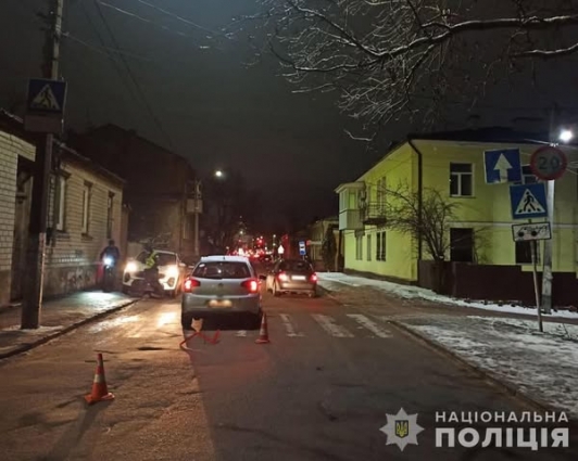 У Житомирі та районі минулої доби в ДТП постраждали двоє людей