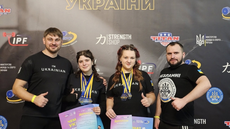 Спортсмени з Житомирщини вибороли 24 медалі та 2-ге командне місце на Чемпіонаті України з пауерліфтингу