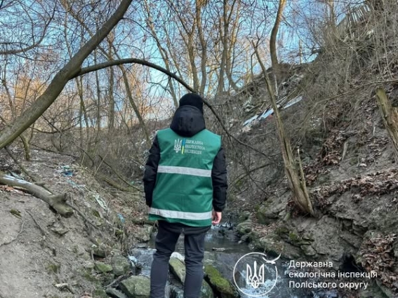 Держекоінспекція готує лист до міськради з вимогою ліквідувати сміттєзвалище біля водоспаду «Коденка» в місті Житомир