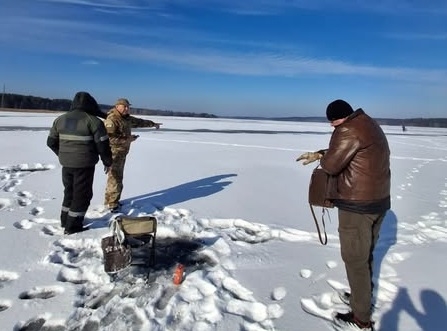 На Малинському водосховищі виявлено порушників правил рибальства