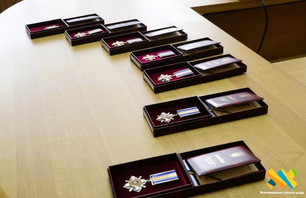 У Житомирі родинам загиблих військових вручили державні нагороди